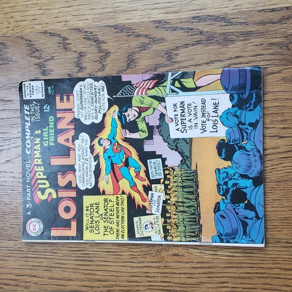 Other | Vintage 6s Supermans Girlfriend Lois Lane No 62 Dc Comics Comic ...